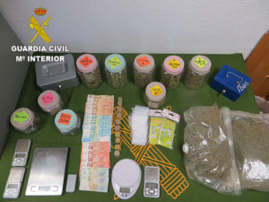 La Guardia Civil desarticula una asociación cannábica en Tarancón