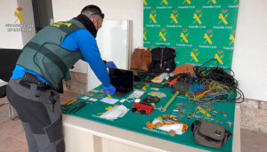 La Guardia Civil detiene en Brihuega a dos personas reincidentes que cometieron hasta 31 hechos delictivos
