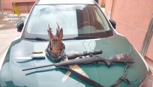 La Guardia Civil detiene en Canales de Molina a dos personas por caza furtiva