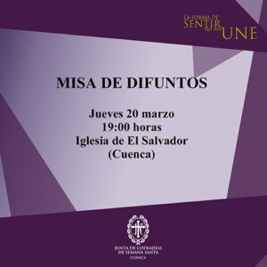 La Junta de Cofradías celebra este jueves la misa por los nazarenos difuntos en El Salvador