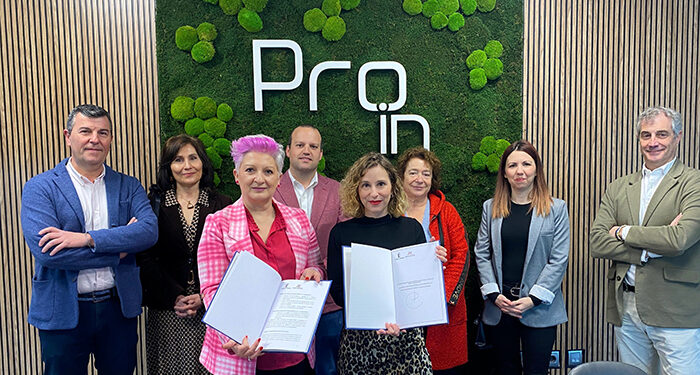 La Junta suma a la empresa Proin al convenio por una Sociedad Libre de Violencia de Género 1 La Junta suma a la empresa Proin al convenio por una Sociedad Libre de Violencia de Género