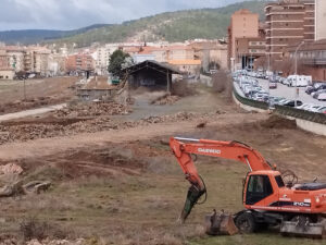 La Plataforma en Defensa del Ferrocarril de Cuenca exige la suspensión inmediata de las obras en terrenos de Adif por irregularidades y destrucción patrimonial