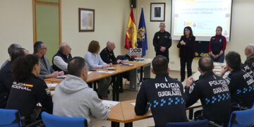 La Subdelegación del Gobierno forma en emergencias nucleares a Policía Nacional y Policía Local de Guadalajara