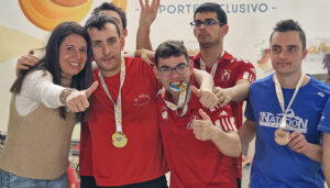 La consejera de Bienestar Social participa en la jornada de clausura del 29º Campeonato Regional de Natación de deporte inclusivo de Fecam
