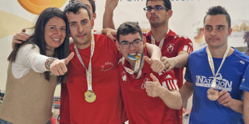 La consejera de Bienestar Social participa en la jornada de clausura del 29º Campeonato Regional de Natación de deporte inclusivo de Fecam