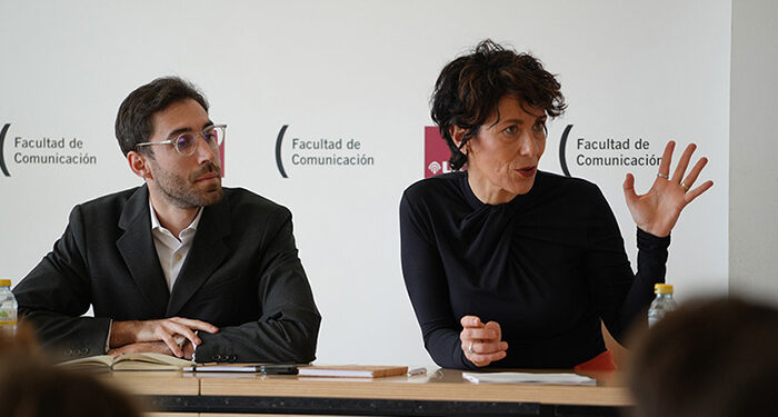 La ministra Elma Saiz aboga por un presente antirracista en su visita a la Facultad de Comunicación de la UCLM