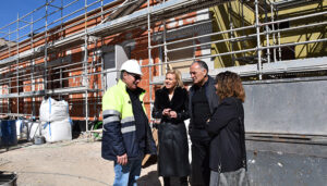 Las obras del Centro de Mayores con Centro de Día que el Gobierno regional construye en Tarancón ya están ejecutadas al 70 por ciento
