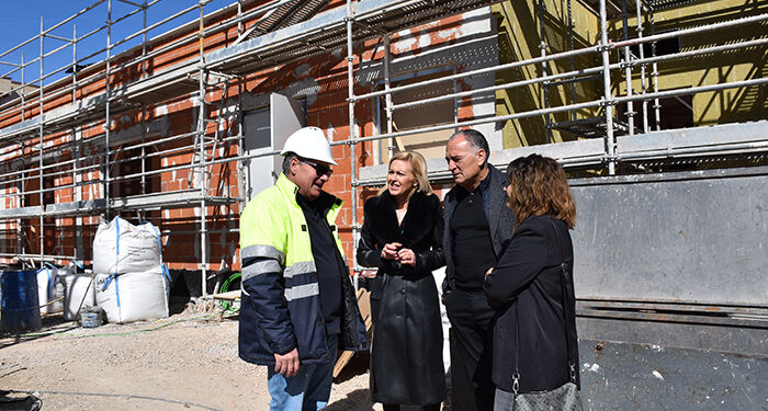 Las obras del Centro de Mayores con Centro de Día que el Gobierno regional construye en Tarancón ya están ejecutadas al 70 por ciento