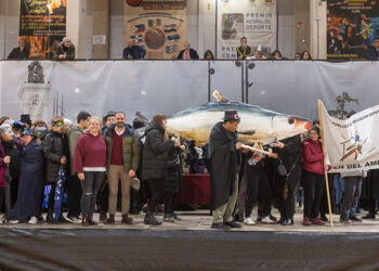 Las sardinas fueron indultadas de la quema para despedir en Carnaval en Guadalajara Las sardinas fueron indultadas de la quema para despedir en Carnaval en Guadalajara