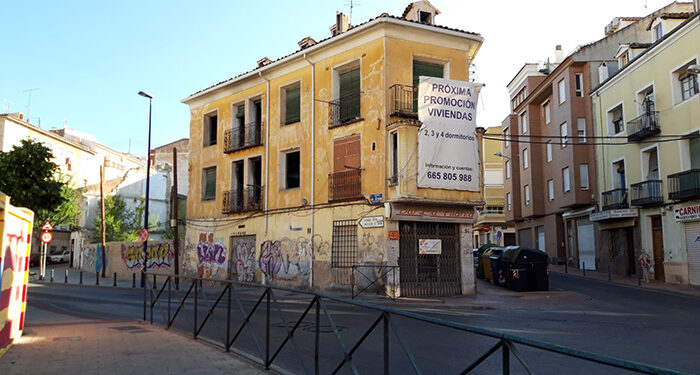 Las viviendas del Paseo de San Antonio nº 2 de Cuenca entran en la Lista Roja de Patrimonio
