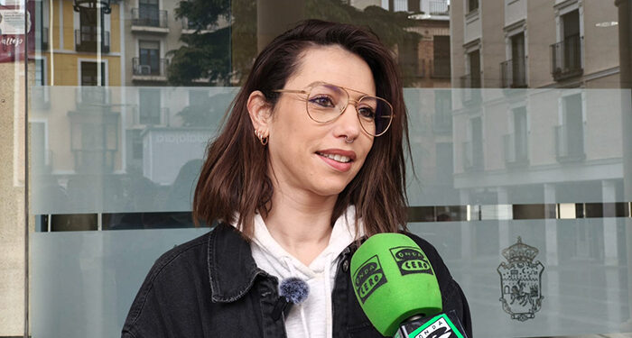 Lucía de Luz, portavoz socialista en el Ayuntamiento de Guadalajara