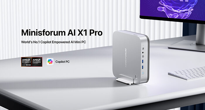 Minisforum revoluciona el mercado con el AI X1 Pro El primer mini PC con Copilot de Inteligencia Artificial