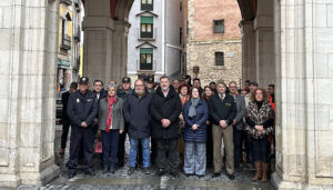 Minuto de silencio en el Ayuntamiento de Cuenca en conmemoración del Día Europeo de las Víctimas del Terrorismo