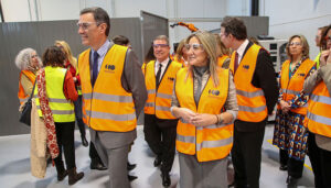Sánchez reafirma el compromiso del Gobierno con la transición verde desde Accelera by Cummins en Guadalajara