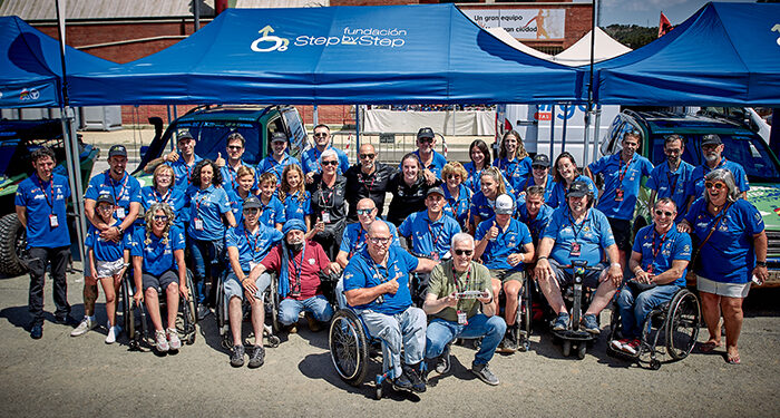 Seis personas con discapacidad participan en el X Rallye TT Guadalajara, Villa de Cifuentes