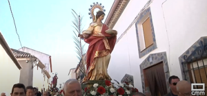 Semana Santa del Pueblo de Pinarejo (con los Cánticos de las Cruces y sus hermosas Las cruces de piedra, del Calvario)