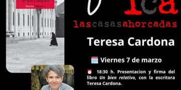 Teresa Cardona, nueva voz de la novela policiaca española, llega a Cuenca de la mano de la UIMP y Las Casas Ahorcadas