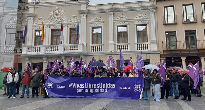 UGT y CCOO Guadalajara advierten de que partidos como Vox ponen en riesgo los avances alcanzados en igualdad 1 UGT y CCOO Guadalajara advierten de que partidos como Vox ponen en riesgo los avances alcanzados en igualdad