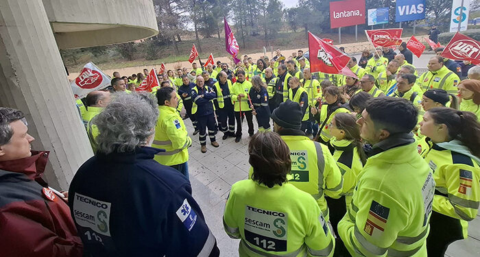 UGT y CCOO acudirán a los tribunales para denunciar el exceso de jornada de los trabajadoresas de las ambulancias de CLM