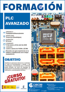 Últimas plazas para el curso gratuito de PLC avanzado de CEOE-Cepyme Guadalajara