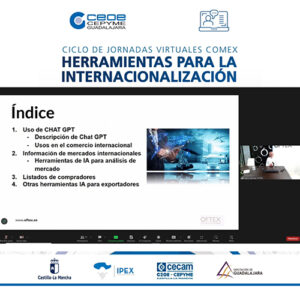 Un centenar de empresas participan en el último ciclo de jornadas de comercio exterior de CEOE-Cepyme Guadalajara