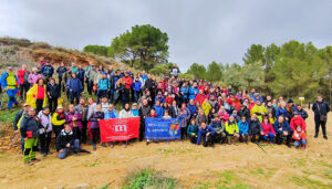 Un total de 160 participantes se dan cita en el comienzo del II Circuito de Senderismo Diputación de Cuenca