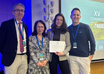 Un trabajo de Enfermería del Hospital de Guadalajara sobre la osteoporosis en varones, premiado en el Congreso de la SEFRAOS Un trabajo de Enfermería del Hospital de Guadalajara sobre la osteoporosis en varones, premiado en el Congreso de la SEFRAOS
