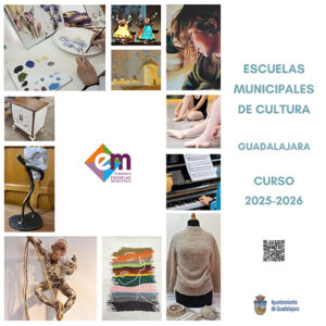 Abierto el plazo para la renovación de matrícula en las Escuela Municipales de Cultura del Ayuntamiento de Guadalajara