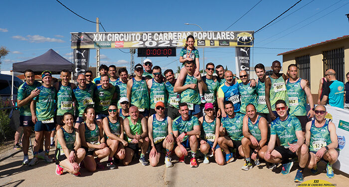 Andrés Felipe Sarta y Almudena de la Ossa se imponen en la C.P de Fuente del Pedro Naharro