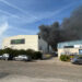 Arde una empresa de reciclaje en el polígono de Marchamalo