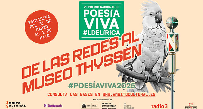 Arranca una nueva edición del Premio Nacional de Poesía Viva #LdeLírica 1 Arranca una nueva edición del Premio Nacional de Poesía Viva #LdeLírica
