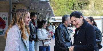 Bea Jiménez desea el mayor de los éxitos a autores, libreros y lectores en esta Feria del Libro