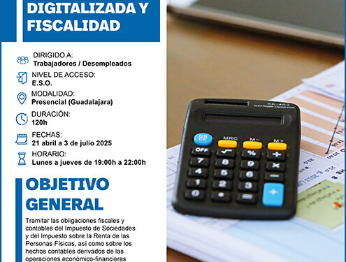 CEOE-Cepyme Guadalajara informa de las últimas plazas de los cursos gratuitos de contabilidad general digitalizada y fiscalidad y excel, macros y programación visual basic de aplicaciones 1 CEOE-Cepyme Guadalajara informa de las últimas plazas de los cursos gratuitos de contabilidad general digitalizada y fiscalidad y excel, macros y programación visual basic de aplicaciones