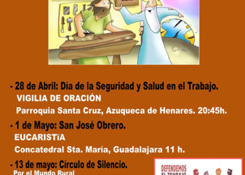 Cáritas Diocesana Sigüenza-Guadalajara se une a la exigencia de dignidad y futuro laboral para las personas jóvenes