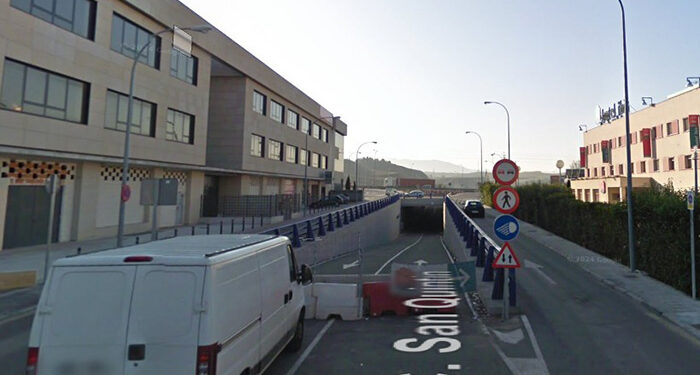 Cortado el túnel de la Calle Trafalgar por acumulación de agua