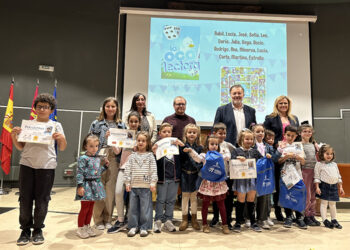 Dolz entrega los premios del concurso ‘La Oca Lectora’ a 16 niños y niñas que han leído entre todos 119 libros