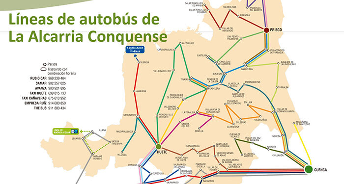 El Ayuntamiento de Huete recuerda que está paralizado y sin servicio el servicio de transporte a la demanda 1 El Ayuntamiento de Huete recuerda que está paralizado y sin servicio el servicio de transporte a la demanda