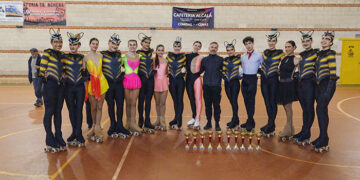 El Club Patinaje Guadalajara arrasa en el Trofeo Federación Castellano-Manchega y se prepara para el Nacional de Show