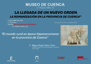 El Museo de Cuenca acoge una conferencia sobre “El mundo rural en época hispanorromana en la provincia de Cuenca