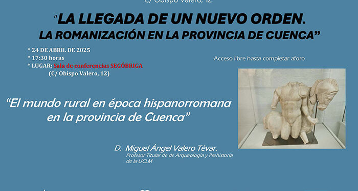 El Museo de Cuenca acoge una conferencia sobre “El mundo rural en época hispanorromana en la provincia de Cuenca