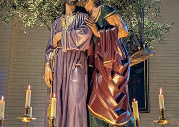 El Prendimiento de Jesús celebra su Solemne Función Religiosa con el estreno de la Marcha Traicionado en el Silencio