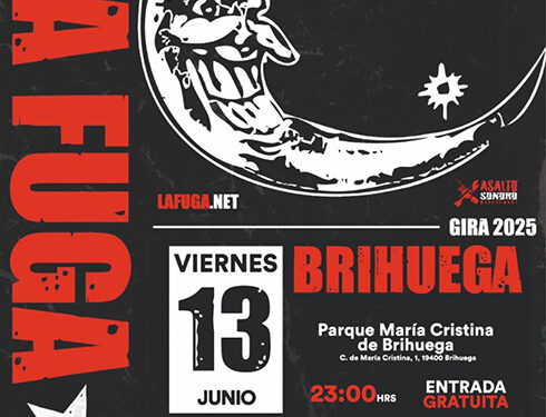 El grupo de rock La Fuga actuará en Brihuega para celebrar los 25 años de FADETA 1 El grupo de rock ‘La Fuga’ actuará en Brihuega para celebrar los 25 años de FADETA