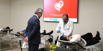 Eurocaja Rural se convierte en epicentro solidario superando las 200 donaciones de sangre