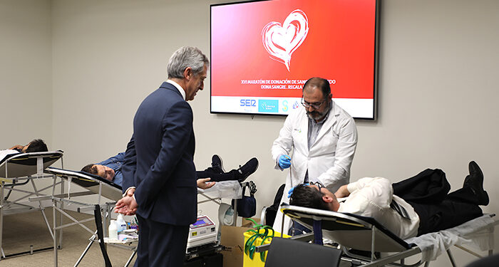 Eurocaja Rural se convierte en epicentro solidario superando las 200 donaciones de sangre 1 Eurocaja Rural se convierte en epicentro solidario superando las 200 donaciones de sangre