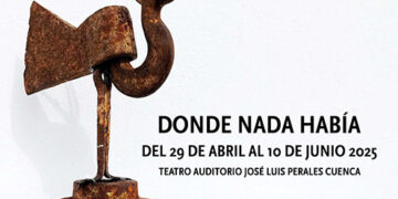 Exposición de Ángel Lamela en la sala de exposiciones del Teatro Auditorio de Cuenca