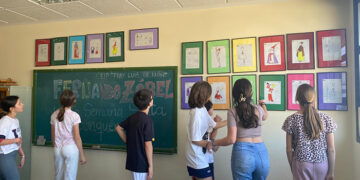 Exposición de los primeros premios del concurso de fotografía de la Junta de Cofradías en el IES Fernando Zóbel
