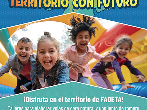 FADETA pone en marcha ‘Territorio joven’, eventos lúdicos itinerantes para reforzar la identidad comarcal de niños y jóvenes