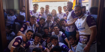 Guarinos recibe al Deportivo Guadalajara tras su histórico ascenso con fiesta para la afición en la Plaza Mayor