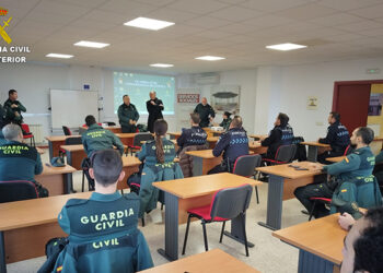 La Guardia Civil de Cuenca forma a sus agentes en técnicas de respuesta ante situaciones de riesgo