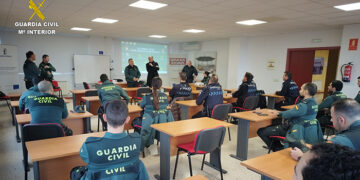 La Guardia Civil de Cuenca forma a sus agentes en técnicas de respuesta ante situaciones de riesgo